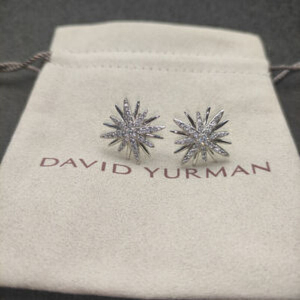 David Yurman Sunflower Diamond Stud Earrings